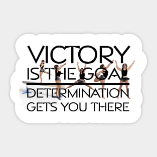 Victory Goal Gymnastics Sticker